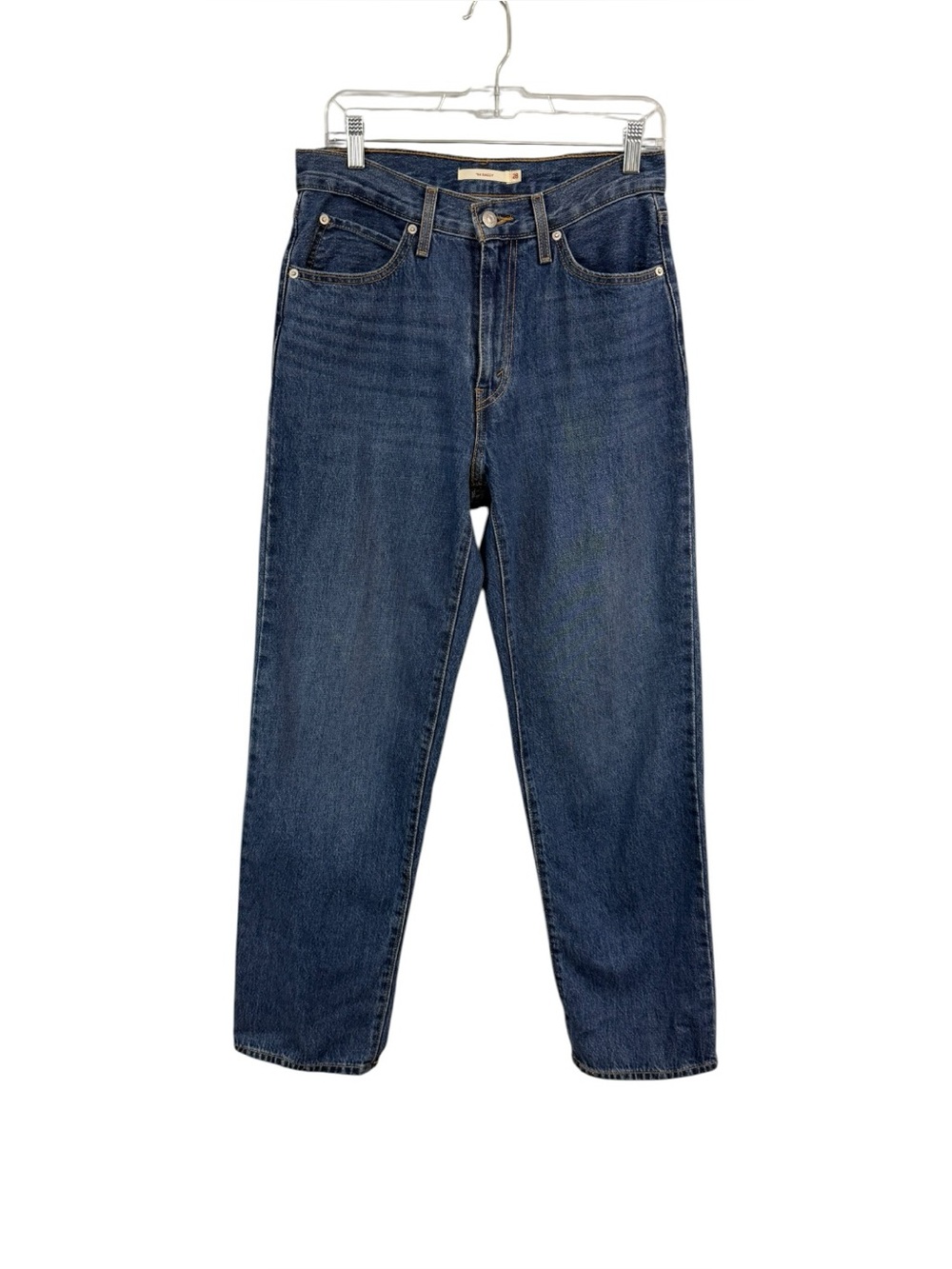Levi's Women's 94 Baggy Jeans Blue 100% Cotton Pockets Size 28 x 31 Y2K Loose